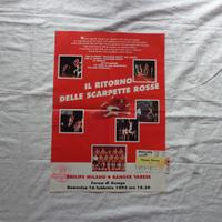 PHILIPS MILANO RANGER VARESE 1992 SCARPETTE ROSSE