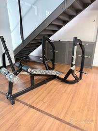 Panca declinata technogym