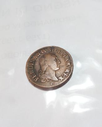 Ferdinando IV 1798, 10 Tornesi,  R