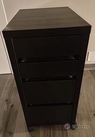 Cassettiera con rotelle Ikea Micke