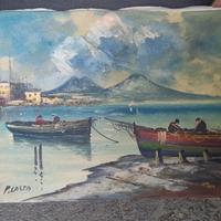 Quadro d'epoca "MARINA" di Napoli