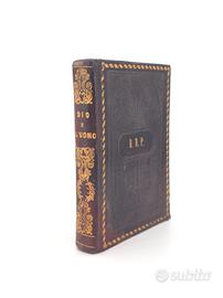 1858 Dio E L'Uomo Luigi Landolfi Napoli Antico