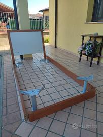 Struttura + rete in doghe 90x205
