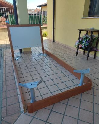 Struttura + rete in doghe 90x205