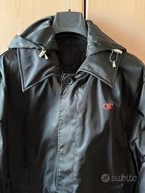 Impermeabile Off-White con cappuccio Mai indossato