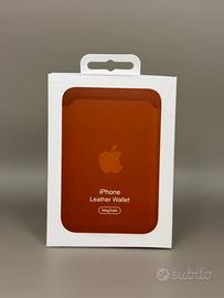 Apple Leather Wallet MagSafe Marrone - NUOVO