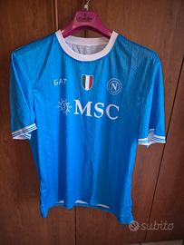 EA7 maglia da calcio del Napoli taglia L