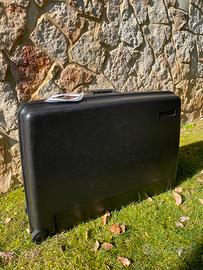 Valigia Trolley Delsey rigida nera