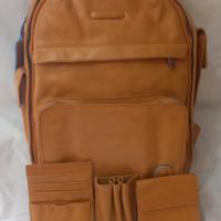 zaino piquadro in pelle 