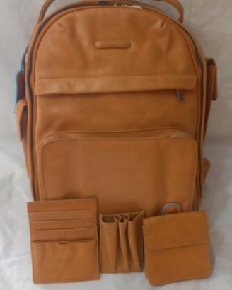 zaino piquadro in pelle 