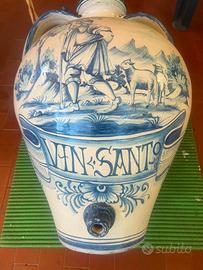 Anfora Orcio Vin Santo 65cm - 1723 Dipinto a mano