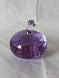 Ferma carte vetro Murano anni ' 70