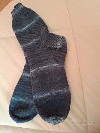 calze di lana fatte a mano