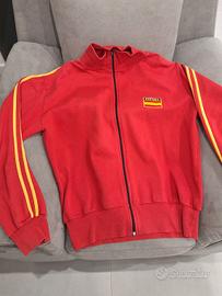 Felpa cotone uomo rosso/gialla Spagna Espana