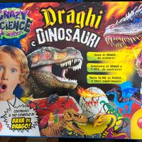 Crazy Science Draghi e Dinosauri Lisciani