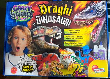 Crazy Science Draghi e Dinosauri Lisciani