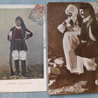 Orani Nuoro Cartoline Costumi 1904 + 1941