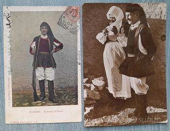 Orani Nuoro Cartoline Costumi 1904 + 1941