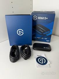 Elgato HD60 S+ Scheda Acquisizione Completa Nuova