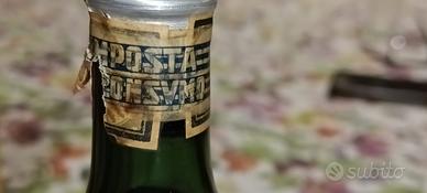 bottiglie liquori anni 30-40 sigillo Sabaudo