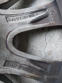 cerchi 17 bmw originali,4gomme runflat 225 55,R17