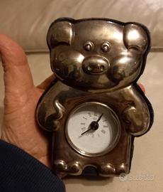 maialino orologio argento