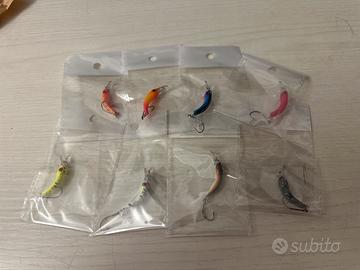Crank artificiali per pesca alla trota lago