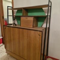 mobile libreria con letto una piazza e mezzo