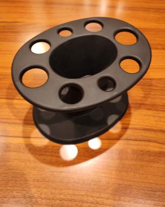 Porta pettini in plastica