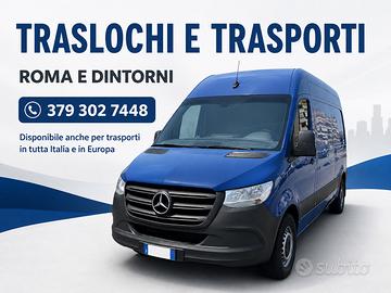 Traslochi e trasporti Roma e dintorni