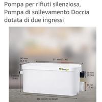 pompa per sollavamento rifiuti idraulici SANITRIT