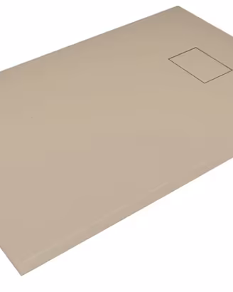 piatto doccia 120x80 vetroresina tortora