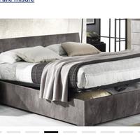 Letto matrimoniale contenitore mondo convenienza