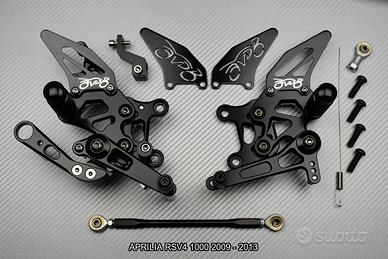 Pedane arretrate APRILIA RSV4 1000 2009 2013