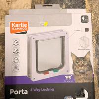 Porta per gatti Nuova Mai Usata