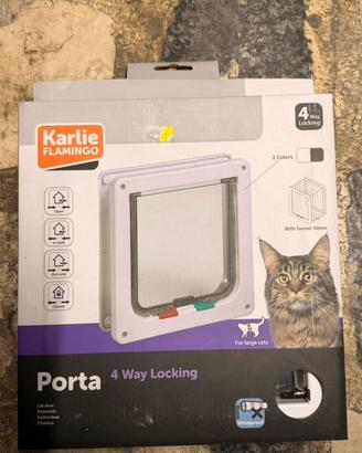 Porta per gatti Nuova Mai Usata