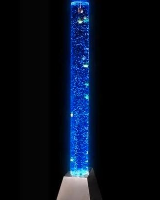 Colonna rgb led acqua e bolle decorativo