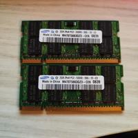 Samsung 4GB Kit (2X2GB) PC2-5300S DDR2 SODIMM RAM