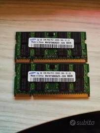 Samsung 4GB Kit (2X2GB) PC2-5300S DDR2 SODIMM RAM