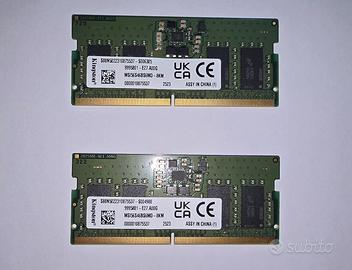 RAM 16 GB (2x8GB) DDR5 SODIMM - MSI56S46BS6MD-8KM