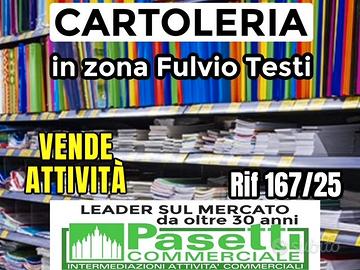Vicinanze V.le Fulvio Testi, CARTOLERIA