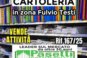 Vicinanze V.le Fulvio Testi, CARTOLERIA