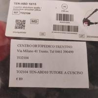 Tutore post operazione per spalla