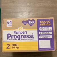 Pampers progressi taglia 2-3-4 nuovi