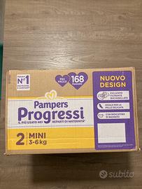 Pampers progressi taglia 2-3-4 nuovi
