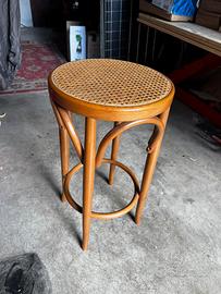Sgabelli impagliati stile  Thonet