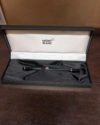 Penna Rollerball Montblanc Nera e Oro con Scatola