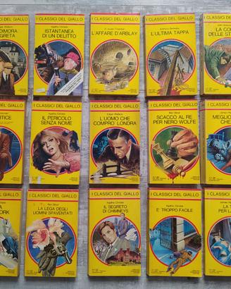 Lotto 3 - 15 vol - I classici del giallo