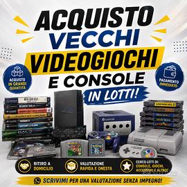 Valuto lotti di console e videogiochi