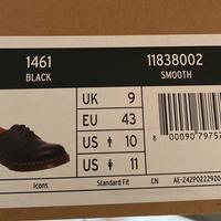 Dr. Martens 1461 BLACK SMOOTH